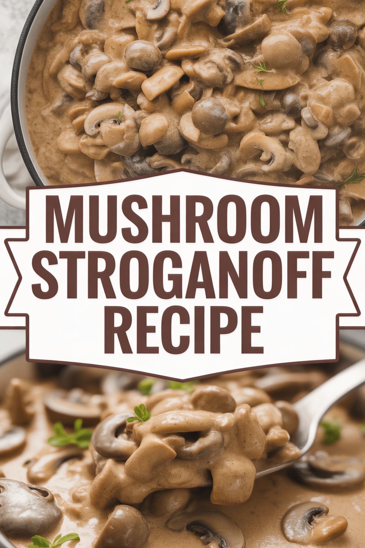 Mushroom Stroganoff Recipe recipe idea in stylish layout