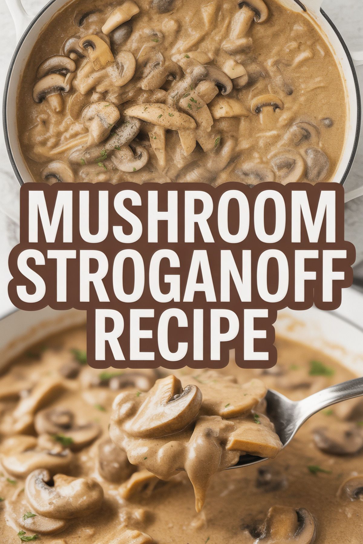 Mushroom Stroganoff Recipe recipe idea in stylish layout