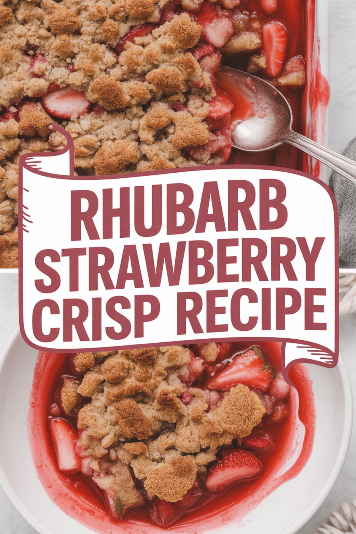 Rhubarb Strawberry Crisp Recipe recipe idea in stylish layout