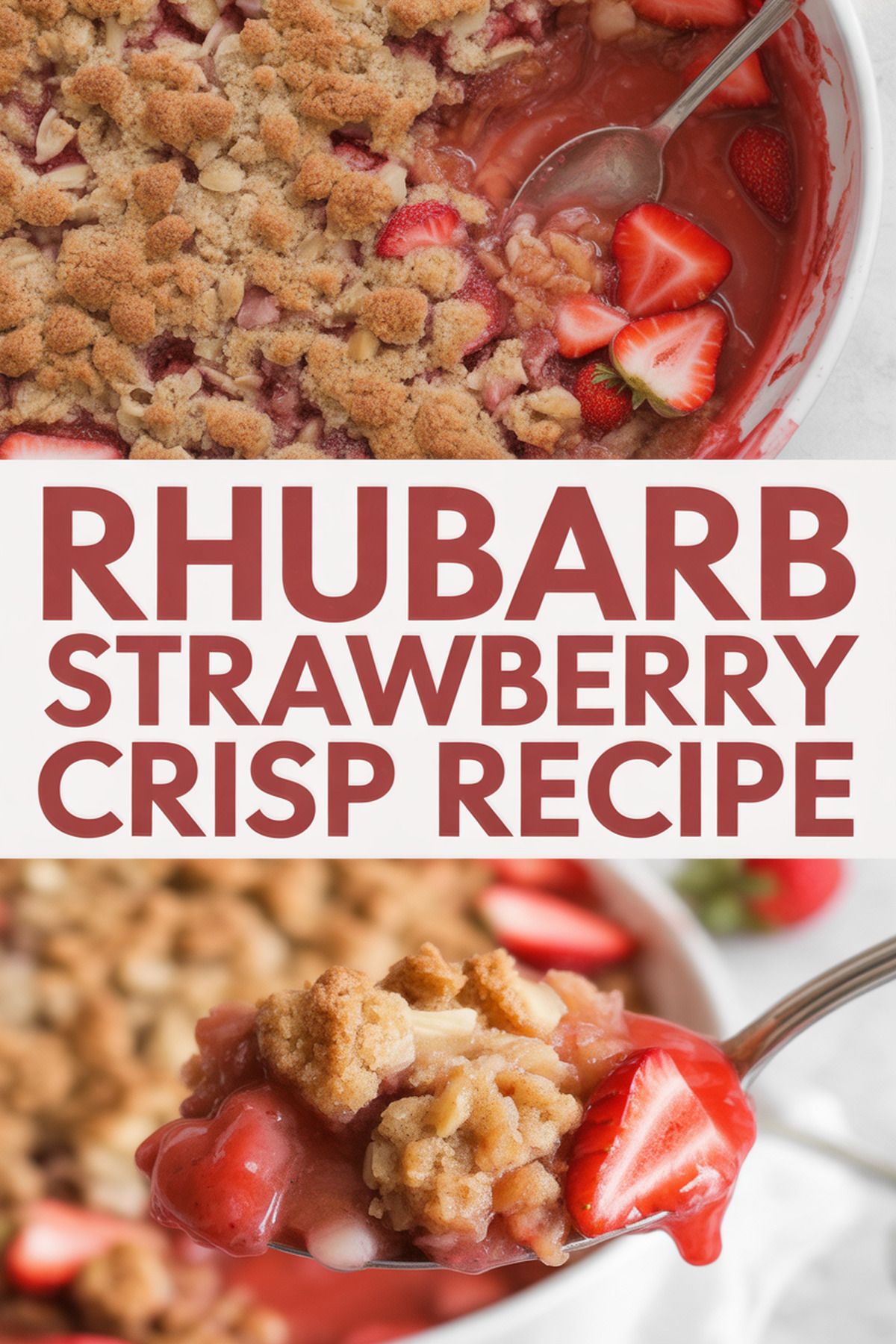 Rhubarb Strawberry Crisp Recipe recipe idea in stylish layout