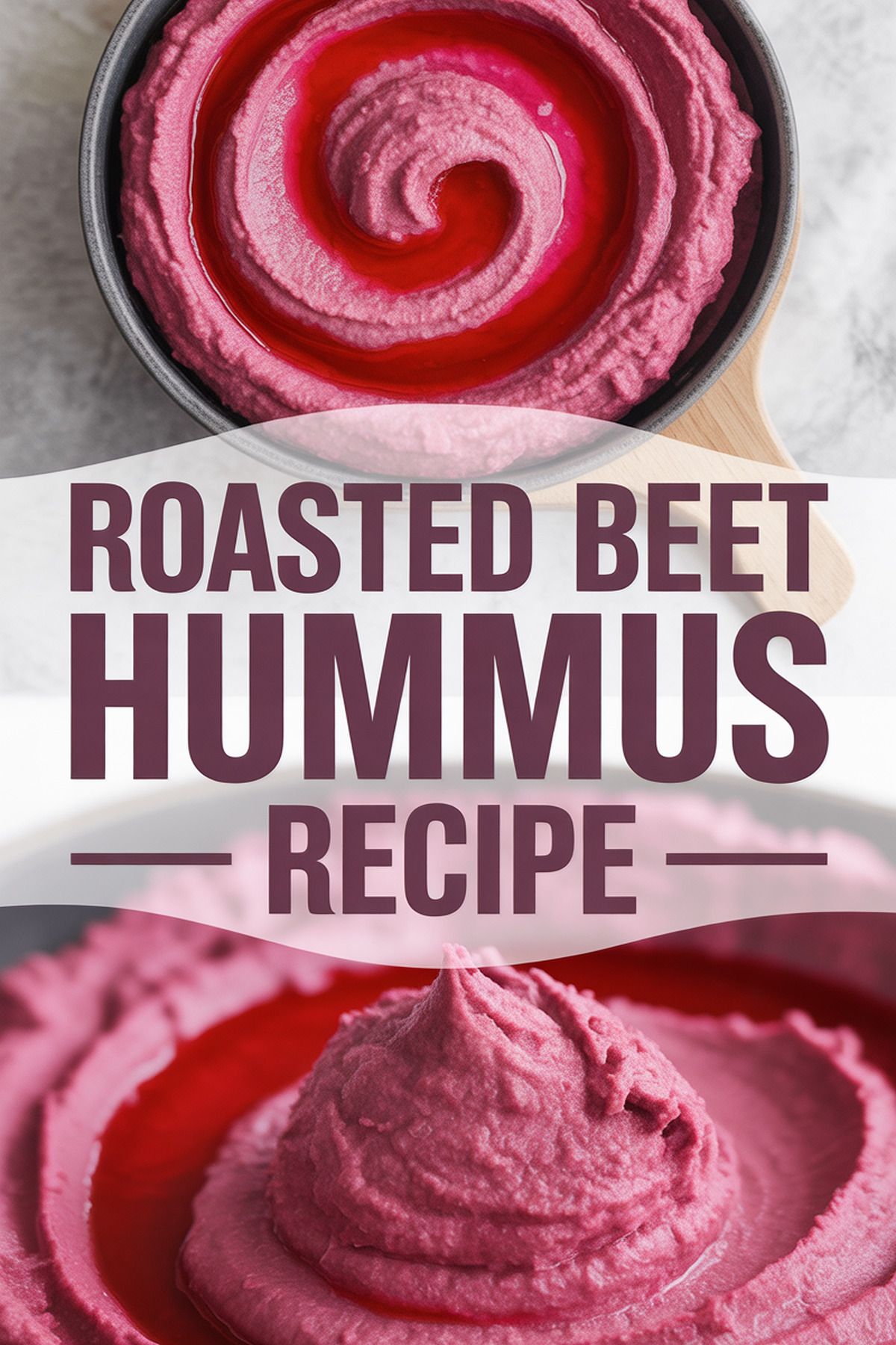 Roasted Beet Hummus Recipe recipe idea in stylish layout