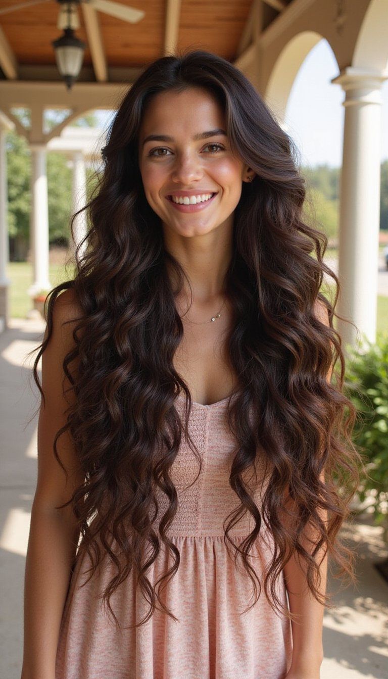 Sock Rope Braids For Loose Summer Curls