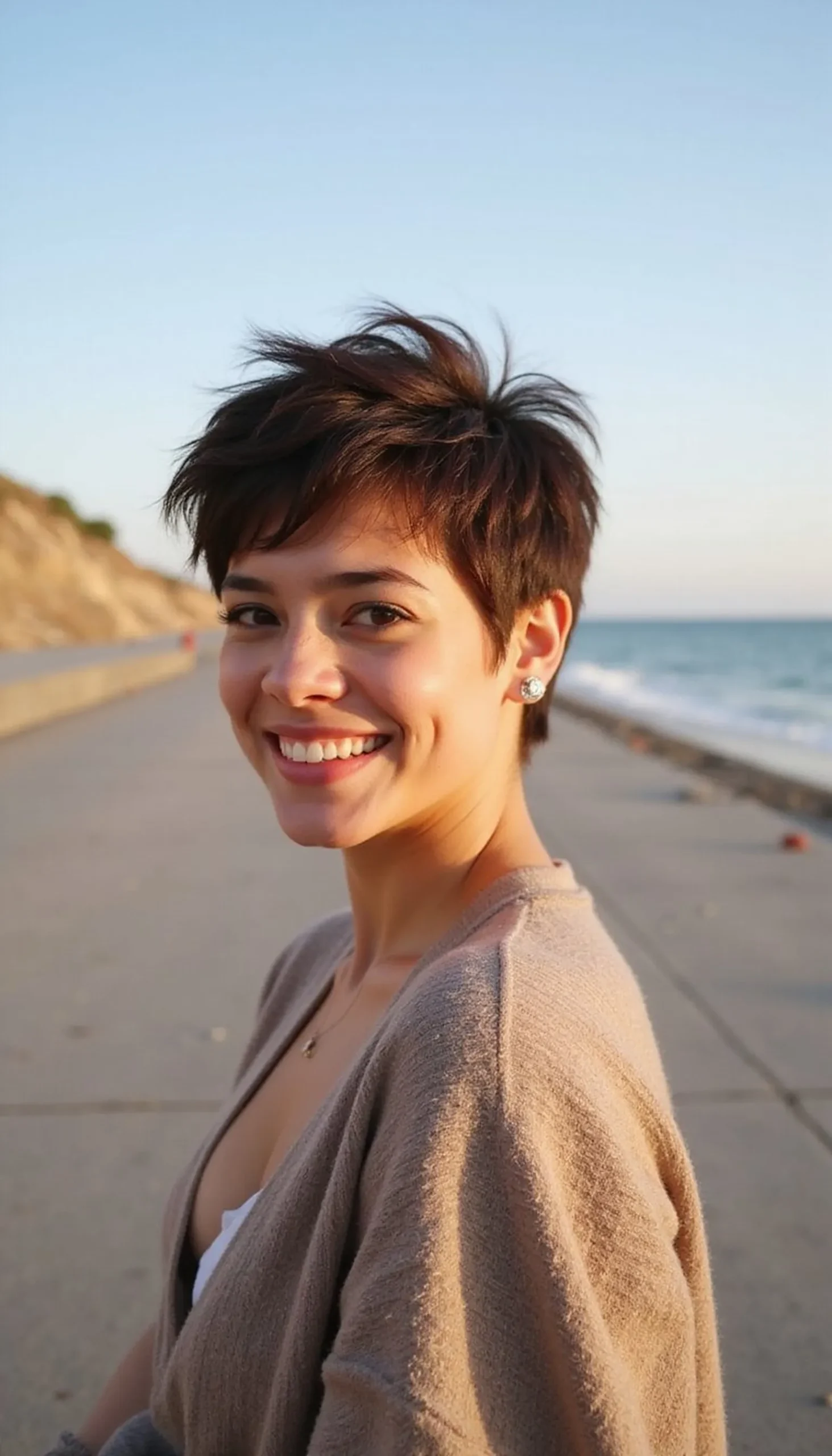 Pixie With Tousled Texture For Bold Summer Looks