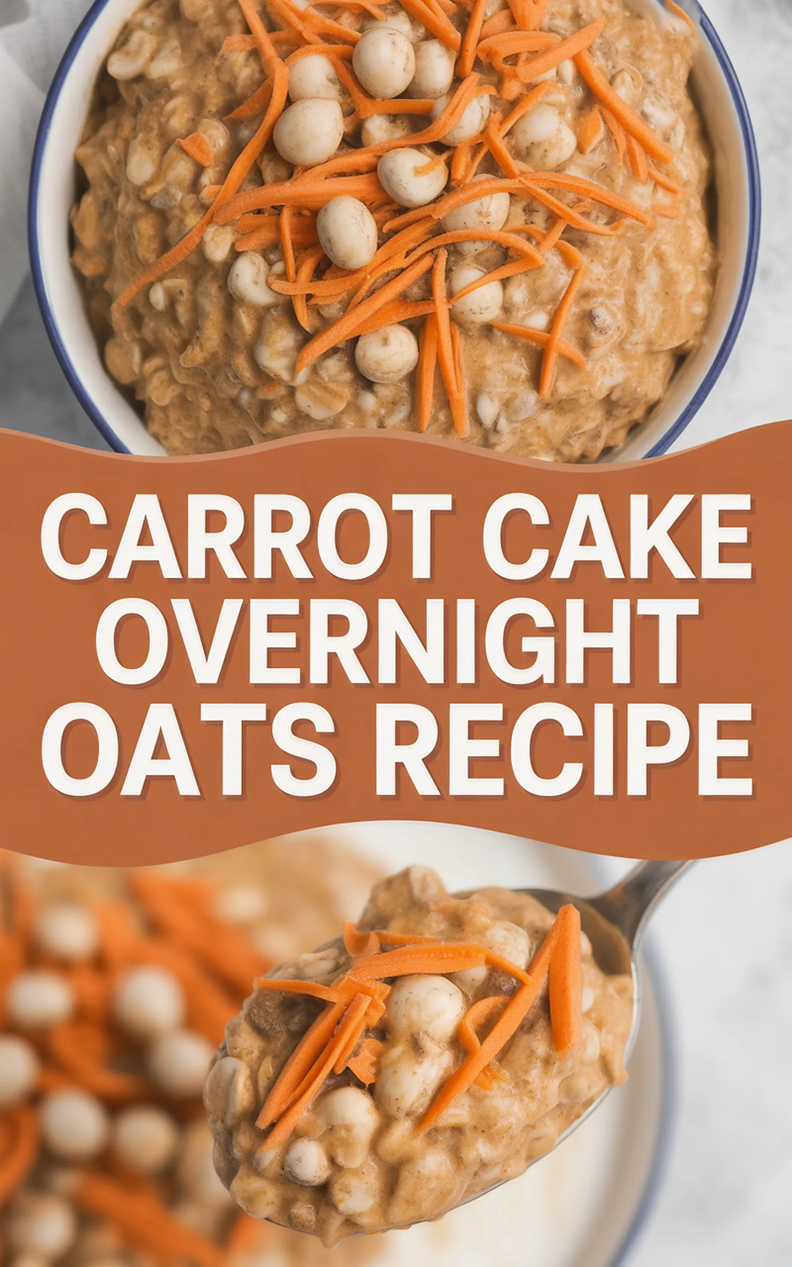 Carrot Cake Overnight Oats Recipe recipe idea in stylish layout