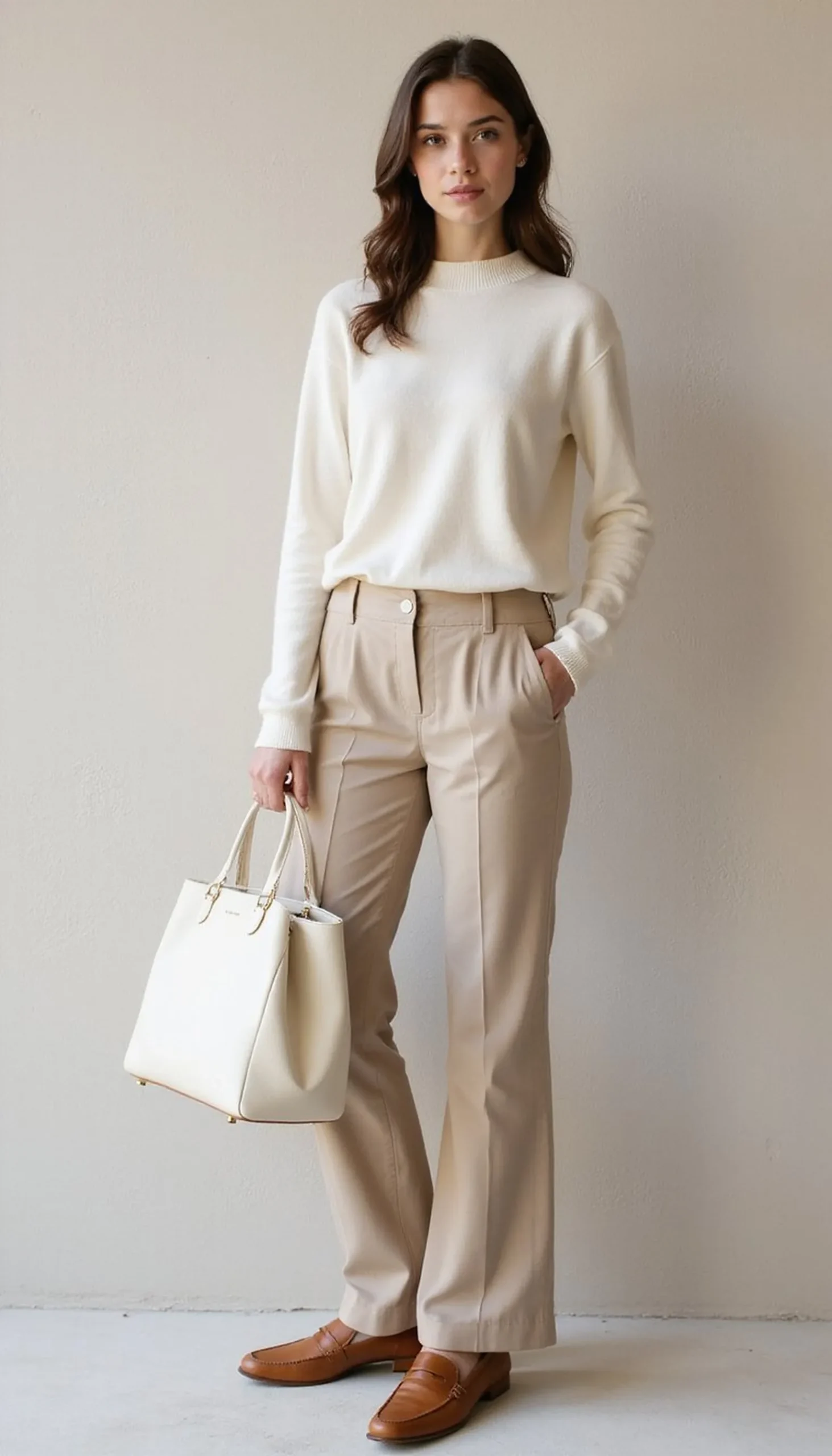 Monochrome neutrals for minimalist office looks