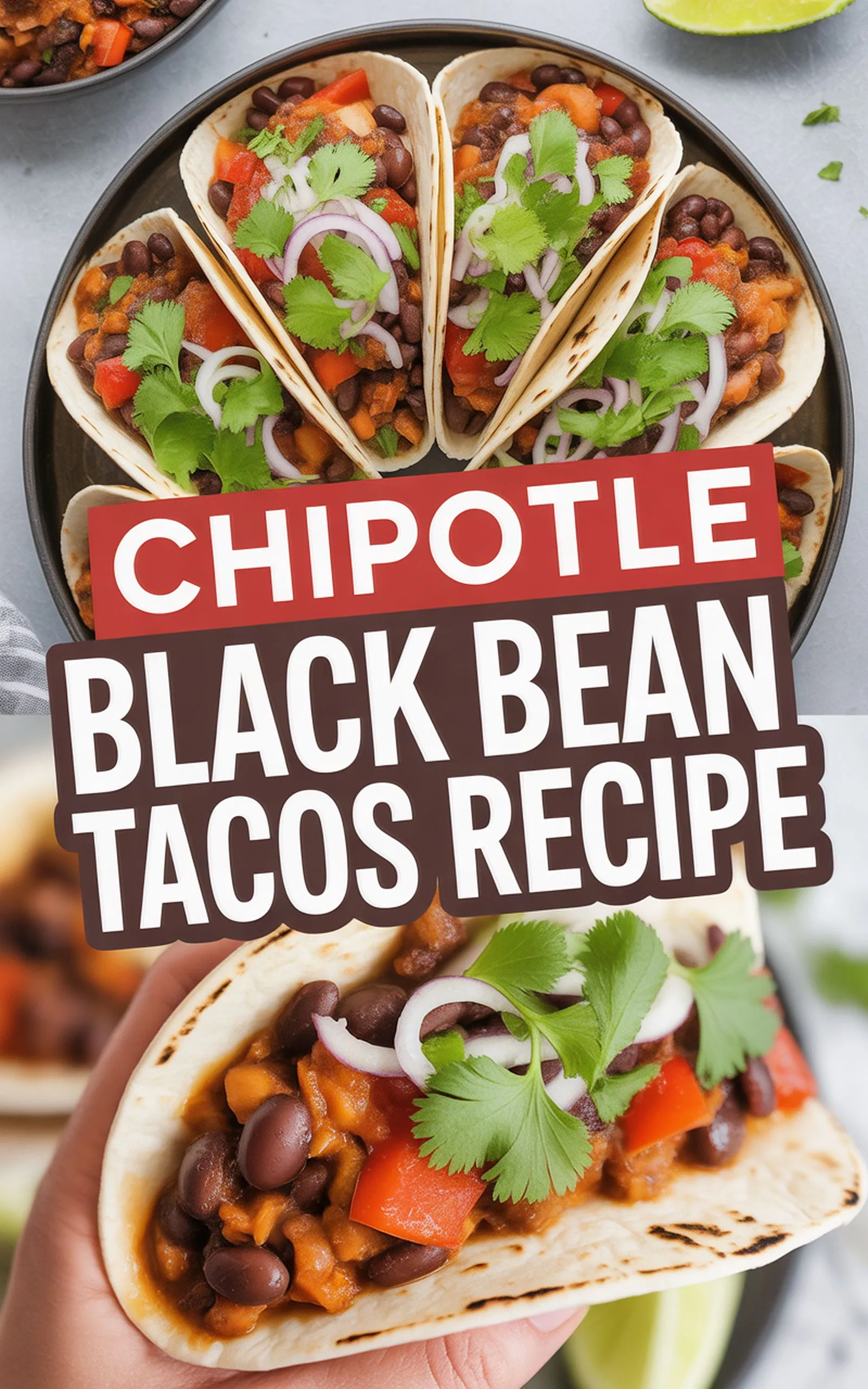 Chipotle Black Bean Tacos Recipe recipe idea in stylish layout
