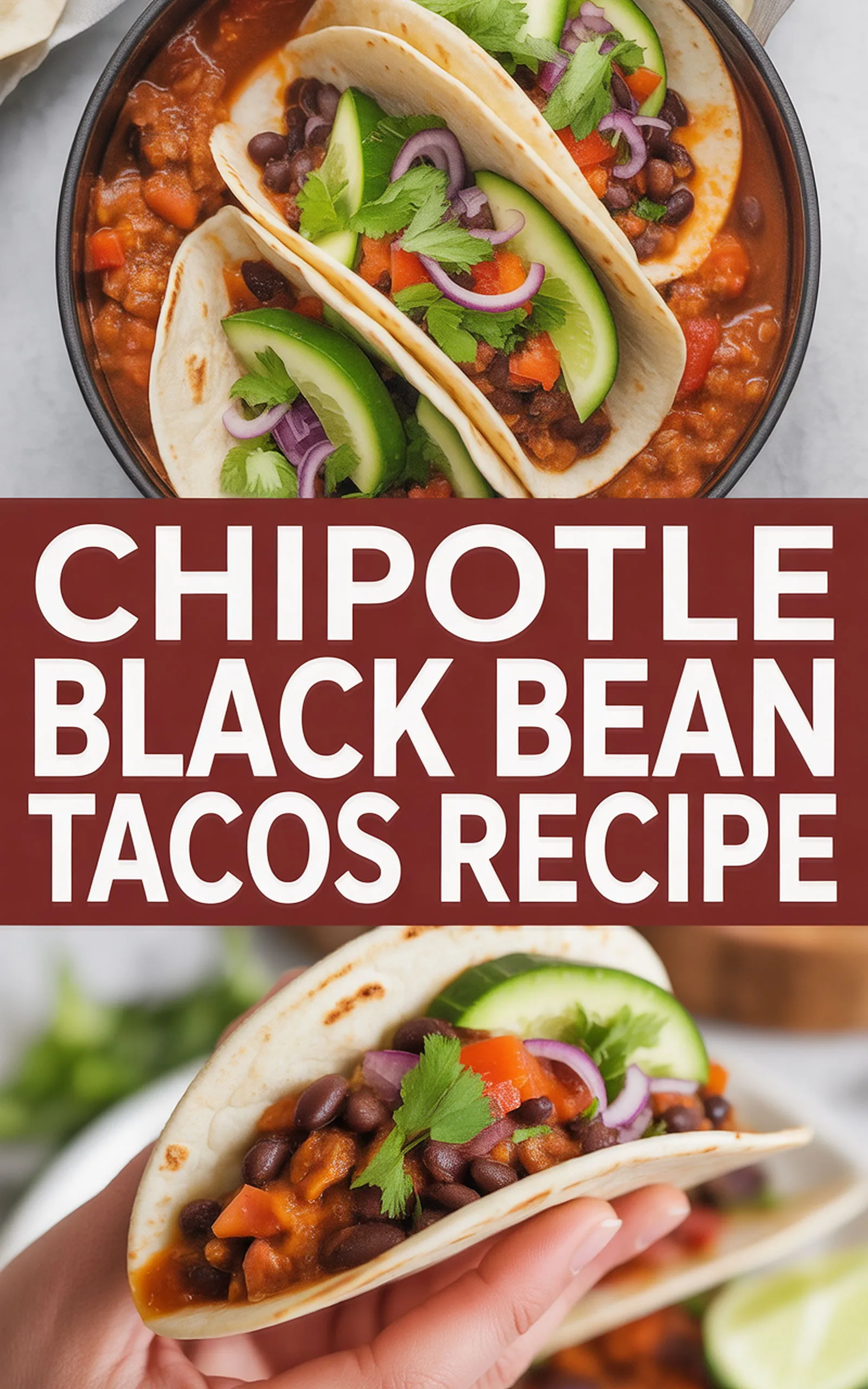 Chipotle Black Bean Tacos Recipe recipe idea in stylish layout