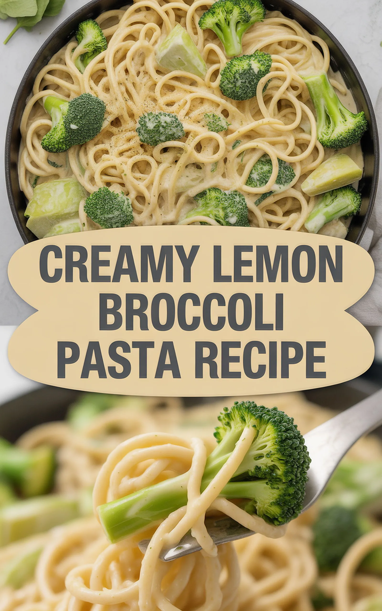 Creamy Lemon Broccoli Pasta Recipe recipe idea in stylish layout