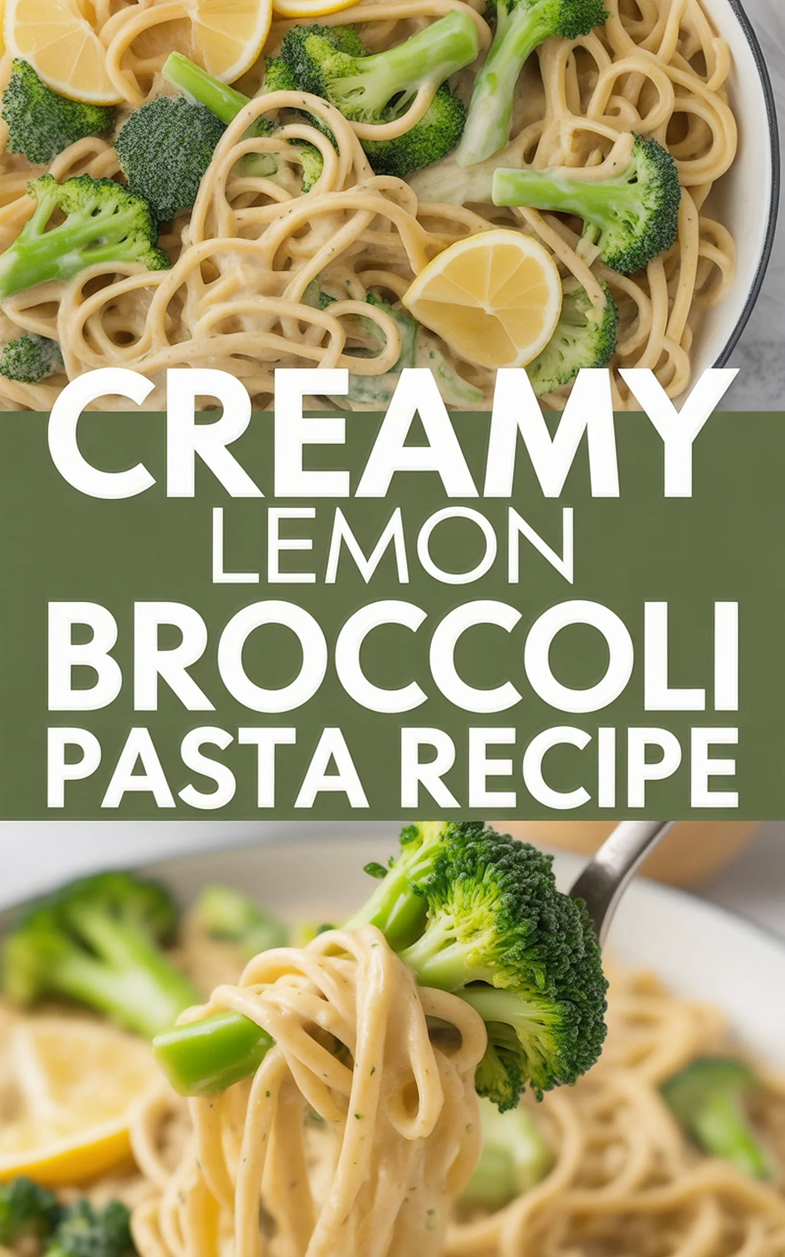Creamy Lemon Broccoli Pasta Recipe recipe idea in stylish layout