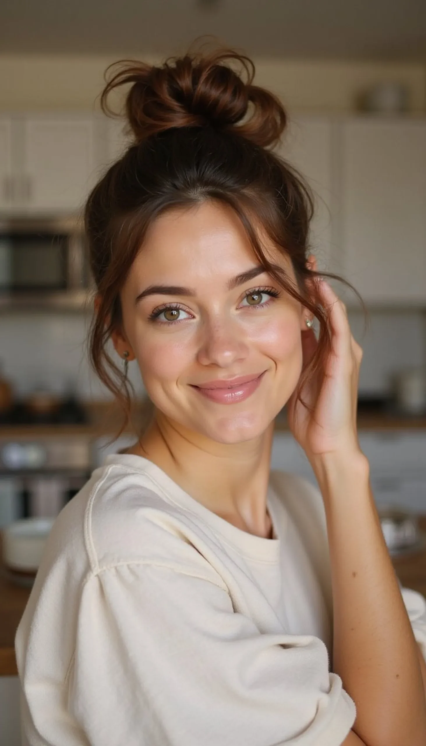 Easy Messy Bun For Lazy Mornings