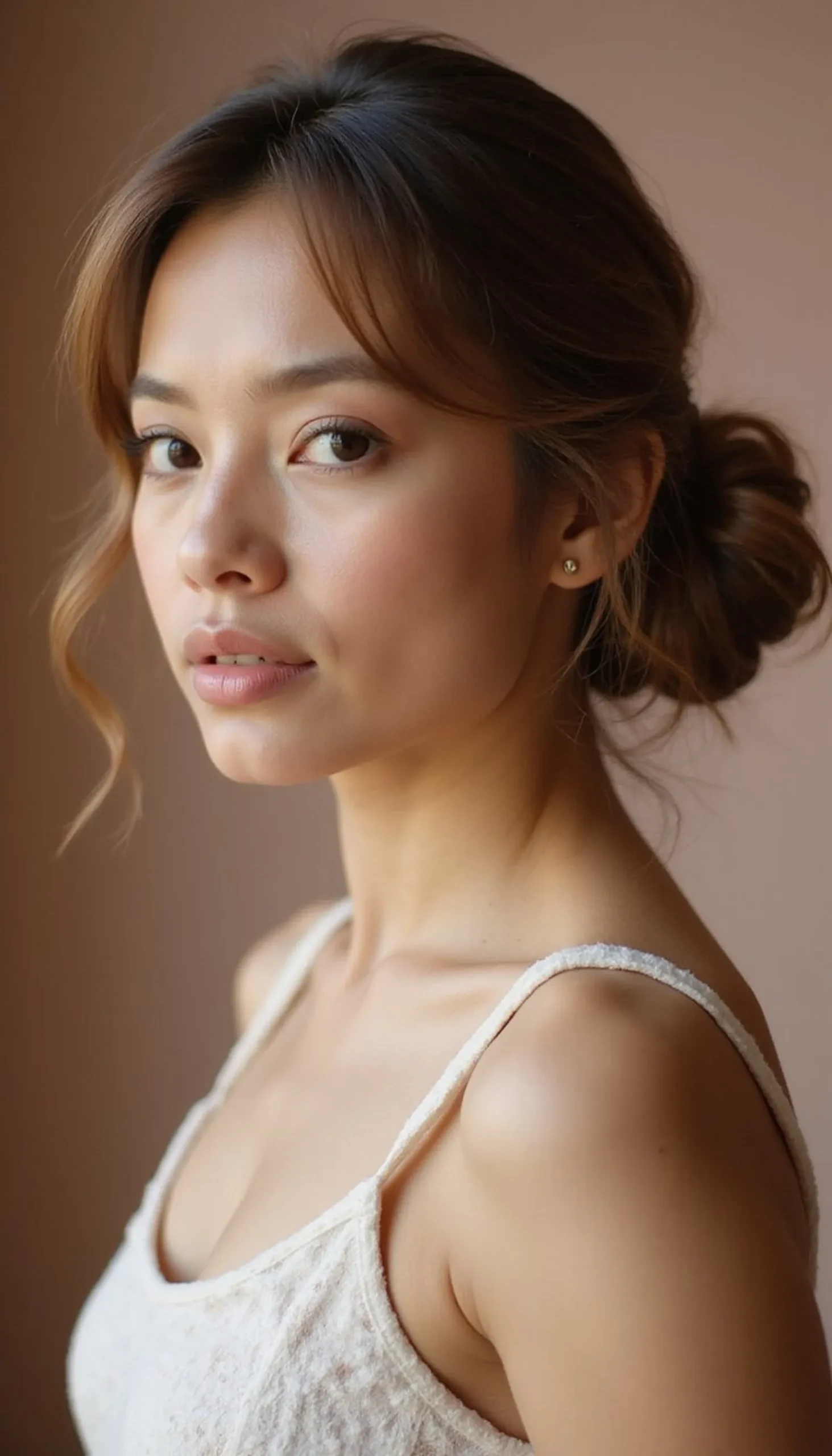 Knotless Low Bun With Chic Finish