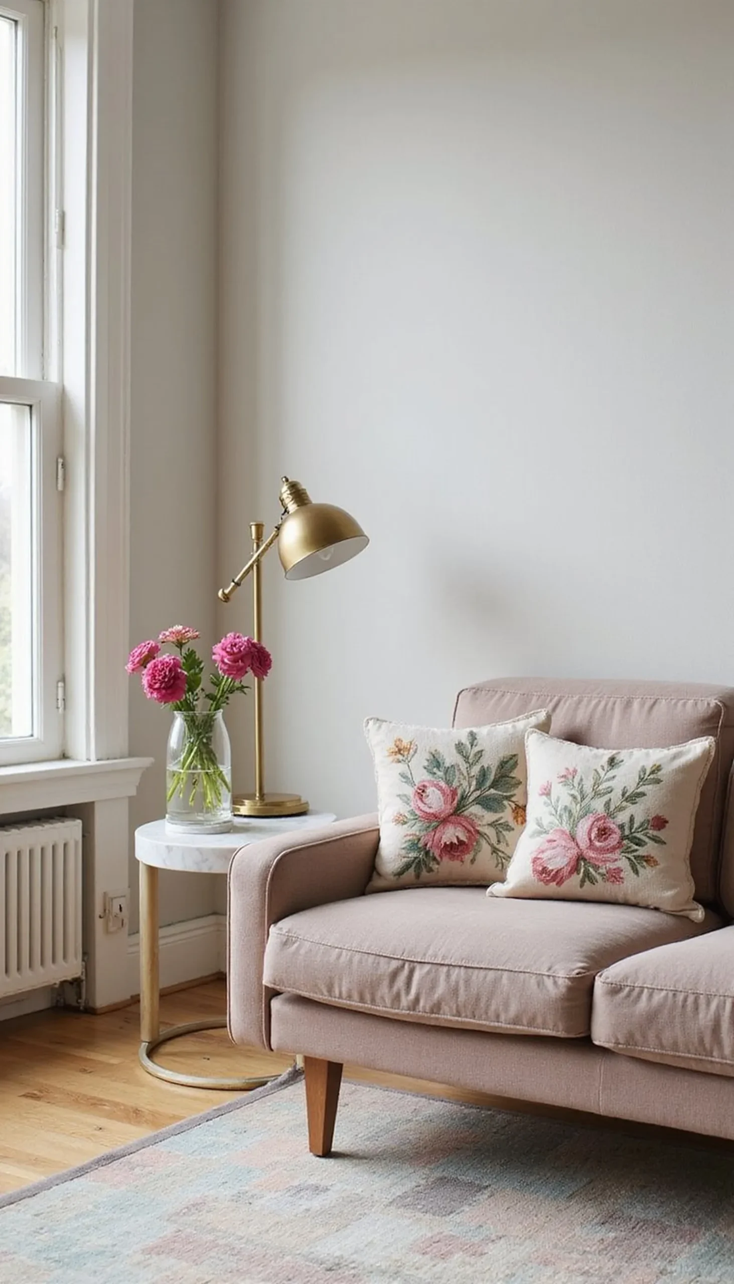 Mixing Florals with Modern Geometrics