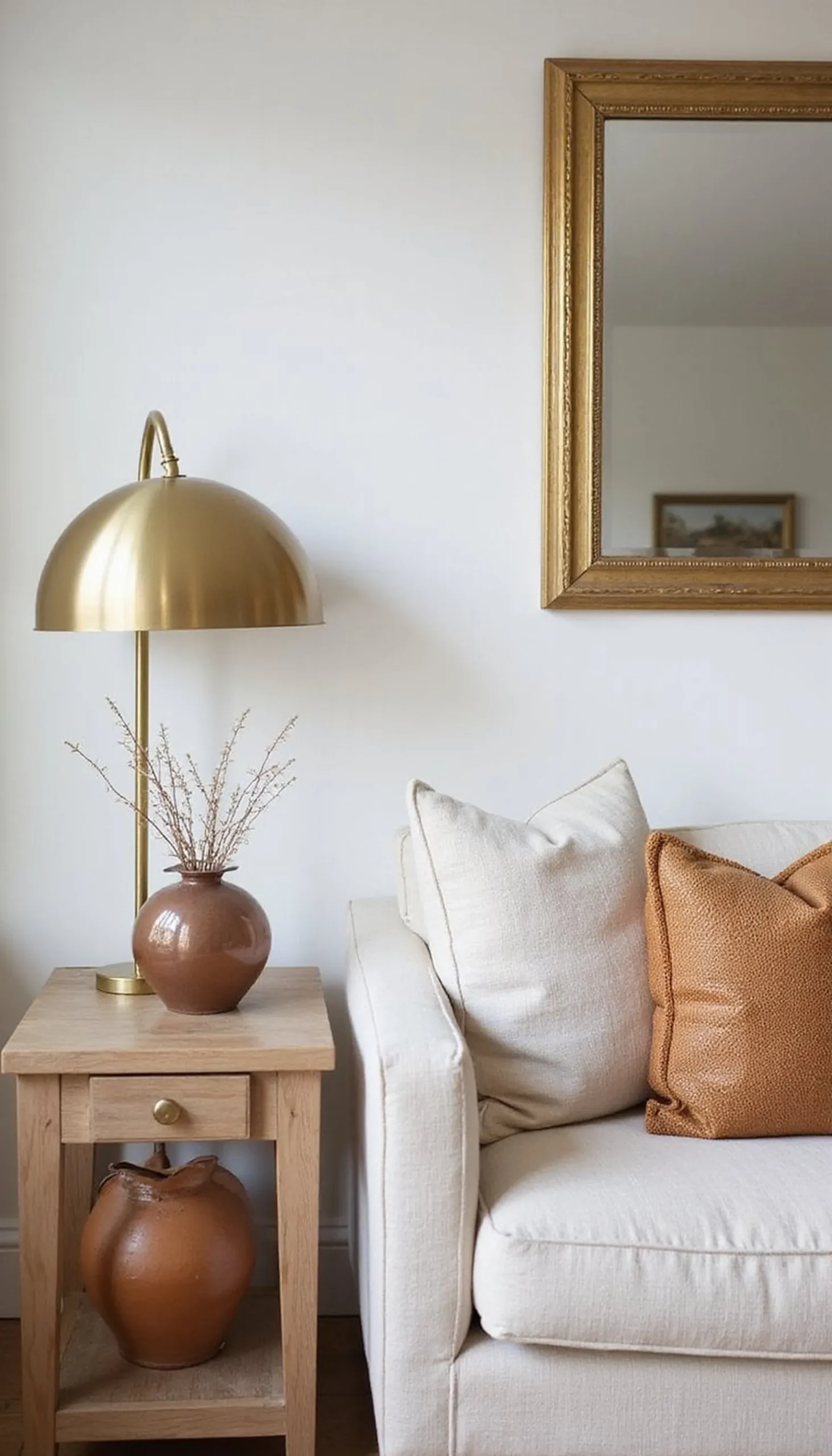 Subtle Metallic Accents for Spring Shine