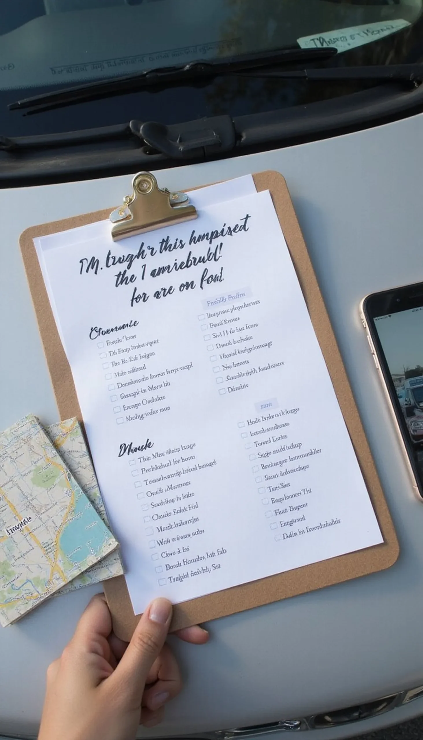 Flexible itinerary with planned rest stops and times