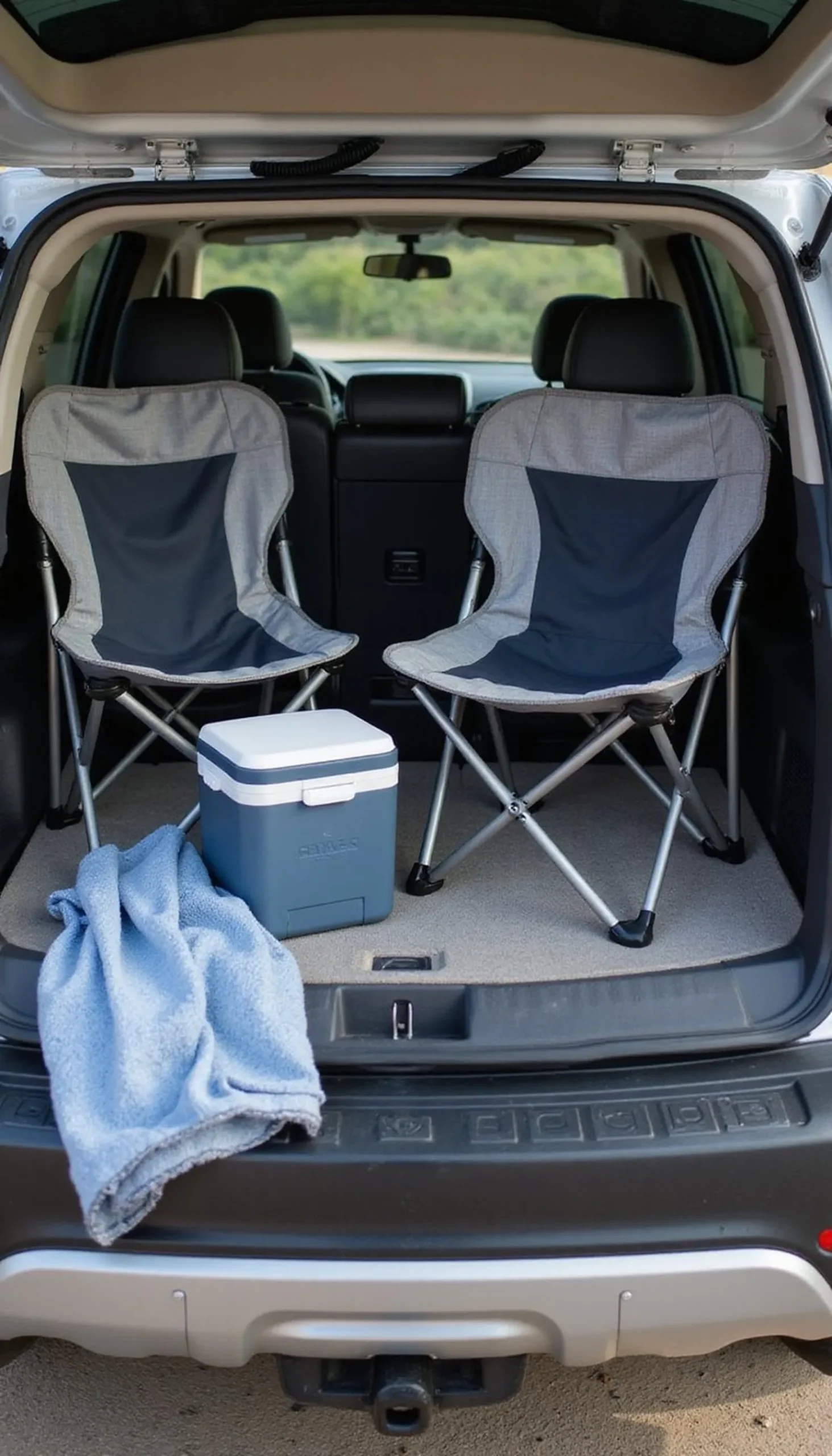 Folding chairs for beach or park breaks