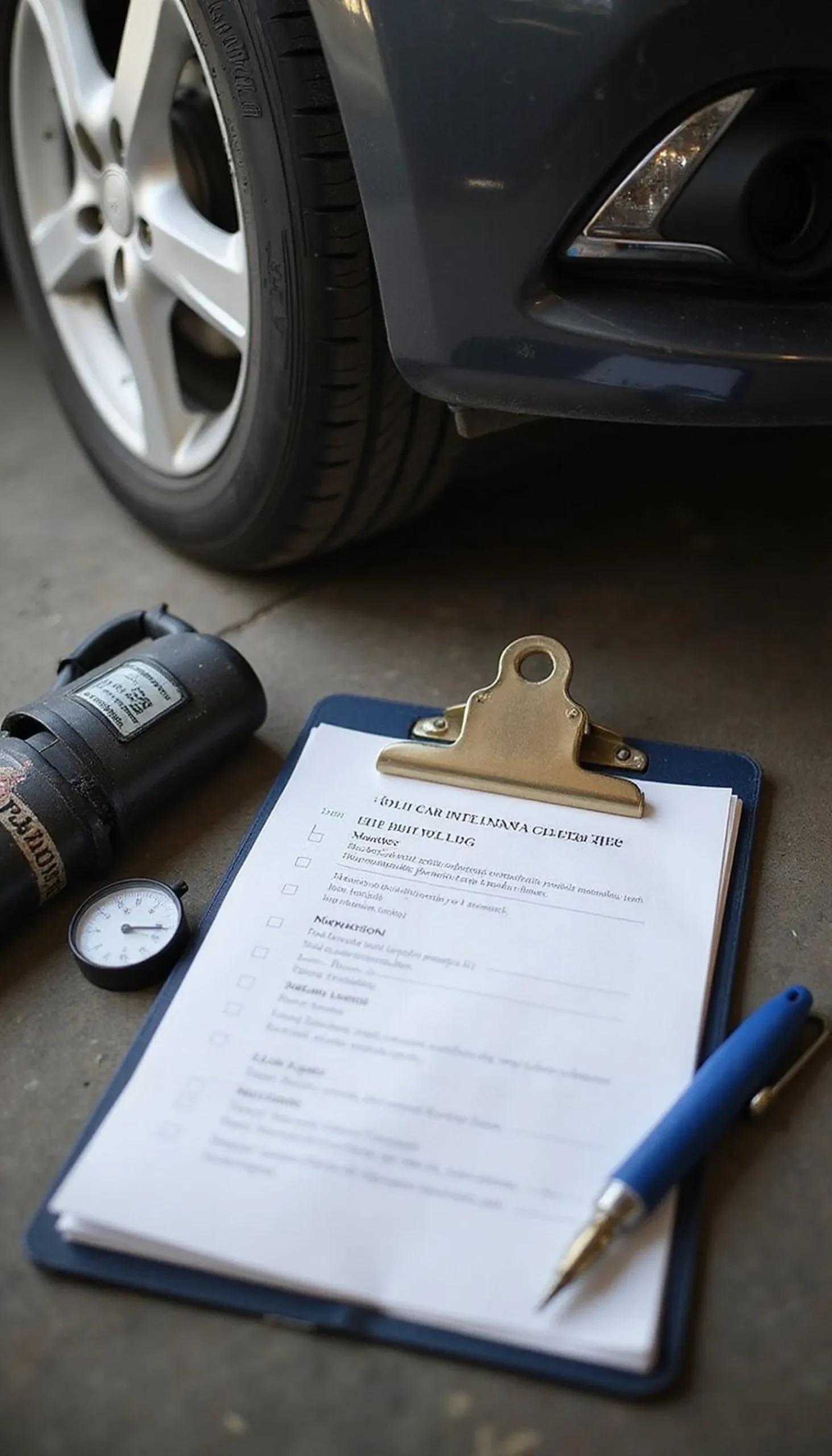 Quick car maintenance checklist for the road