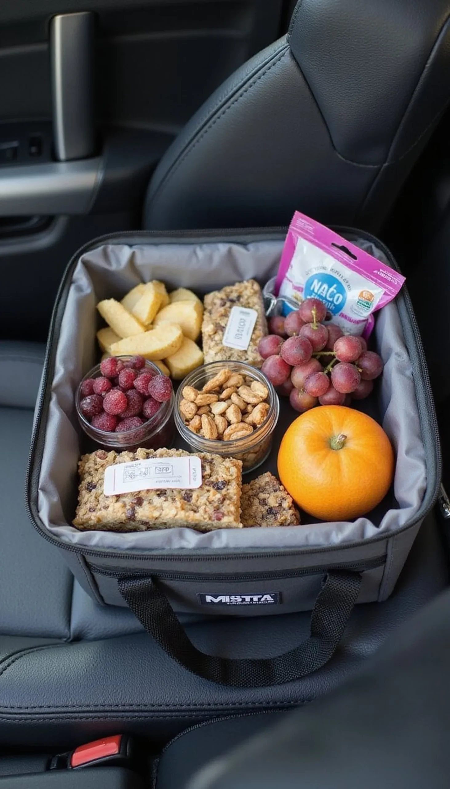 Snack station for the drive: healthy and filling