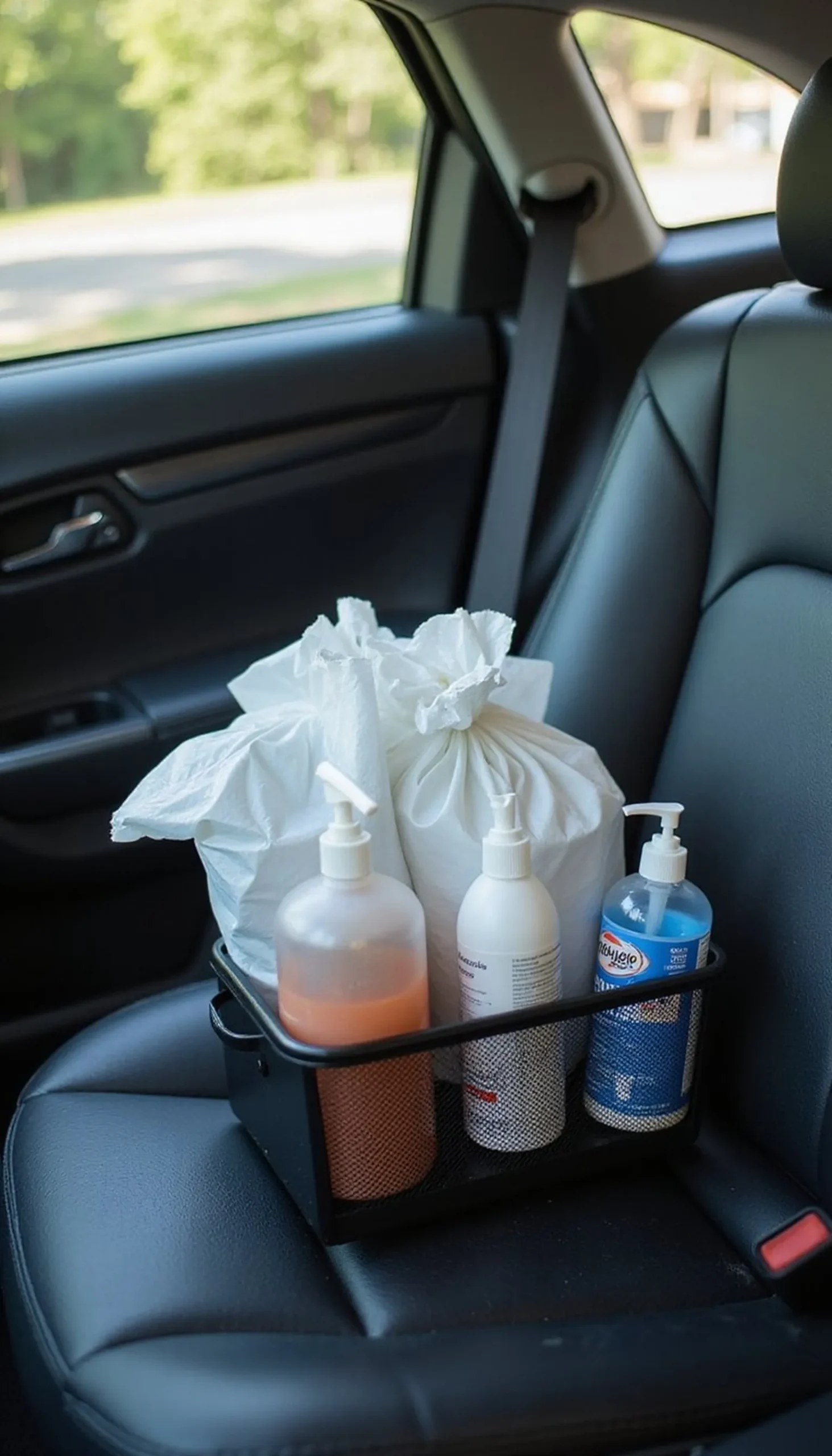 Trash control: bags, wipes, and tidy habits