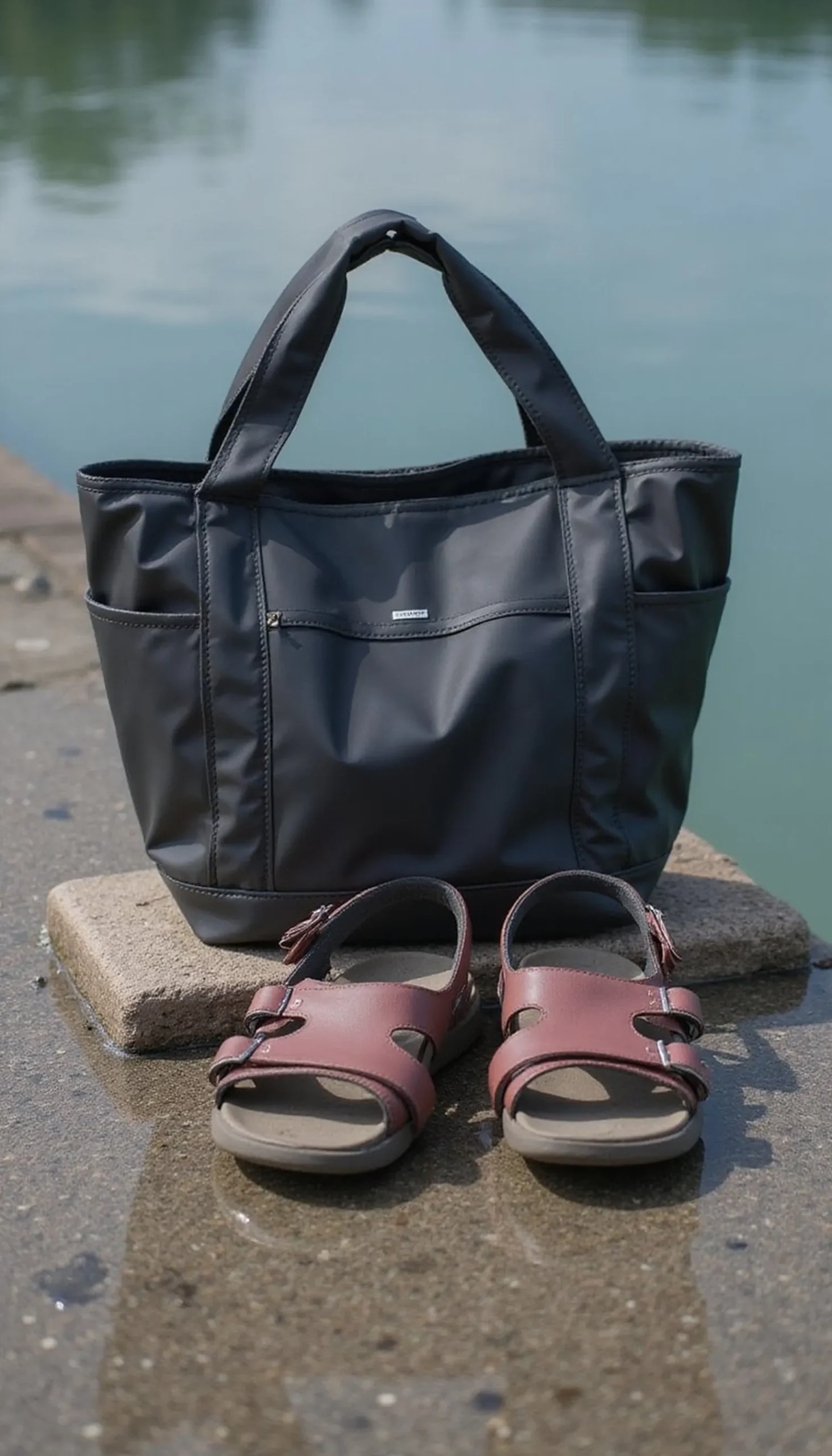 Foldable Waterproof Sandals For Mixed Weather Days