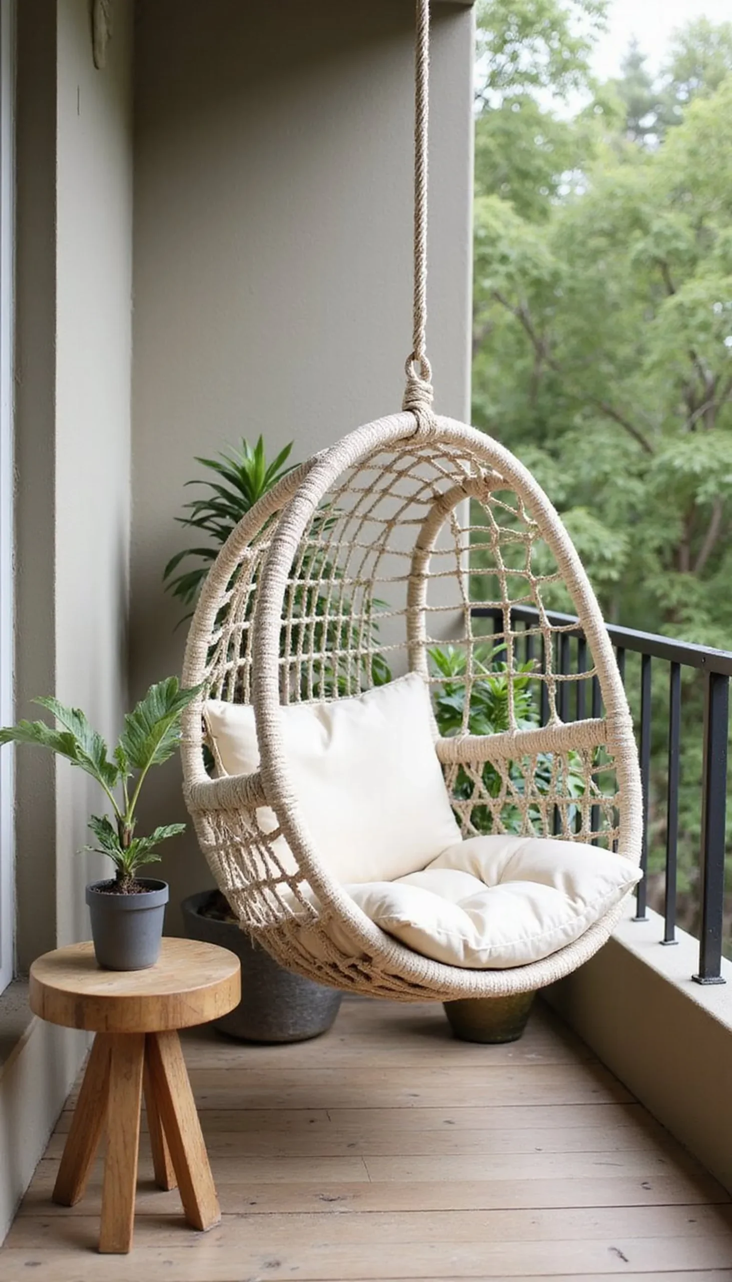 Hanging Chair Nook for Lazy Afternoons