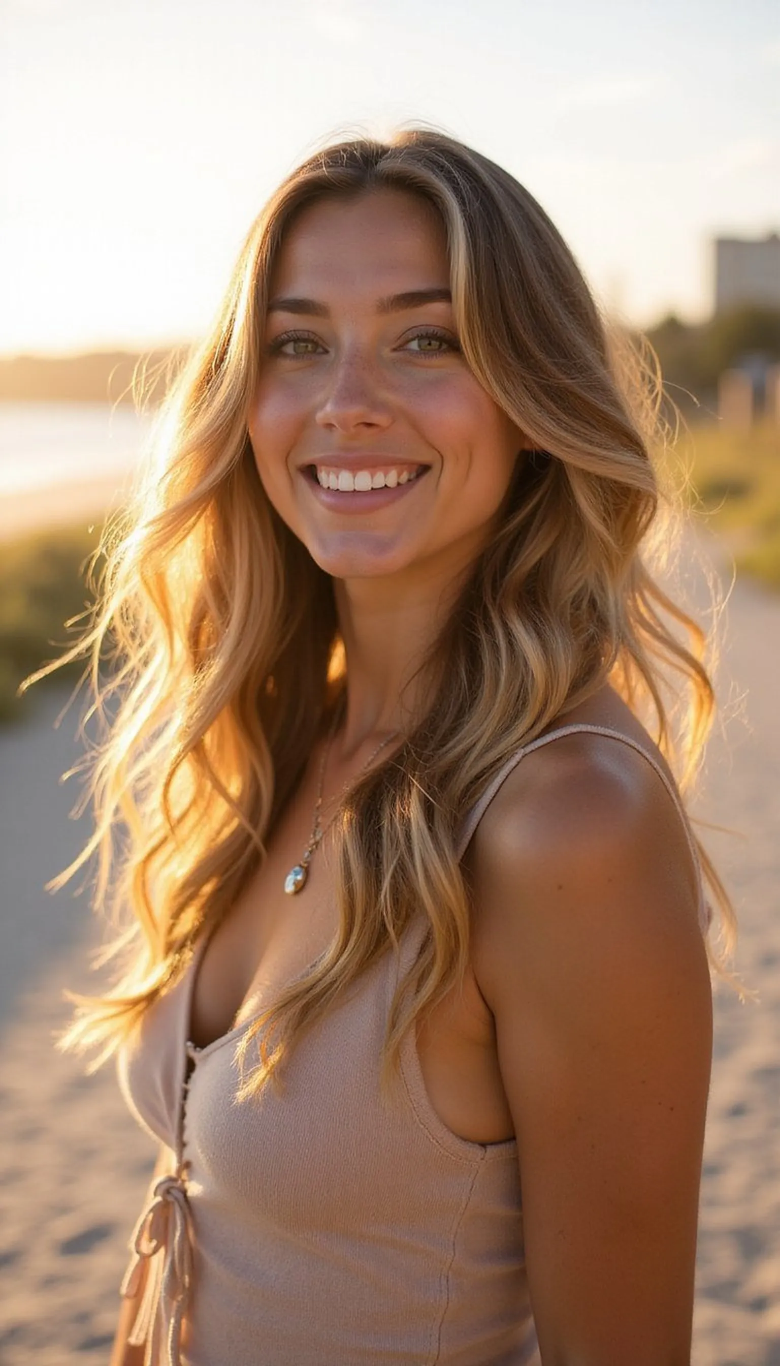 Sun-Kissed Beach Waves For Effortless Resort Vibes