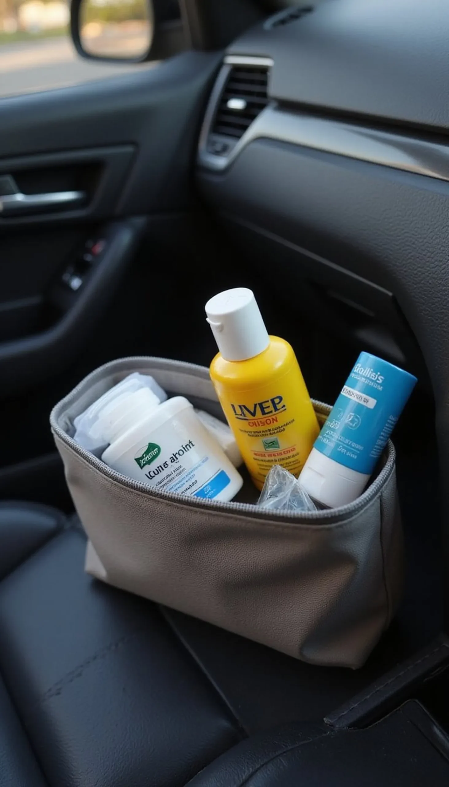 Insulated pockets for medication and sun care