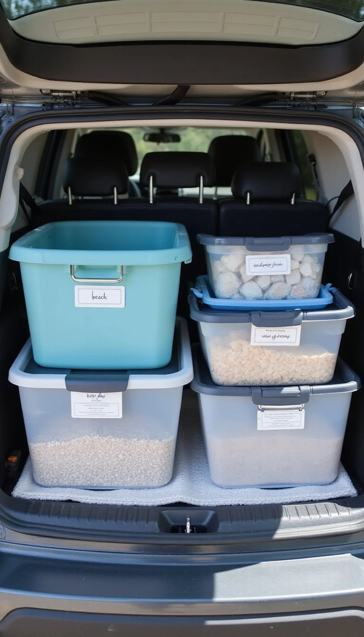 Label everything so unpacking is faster