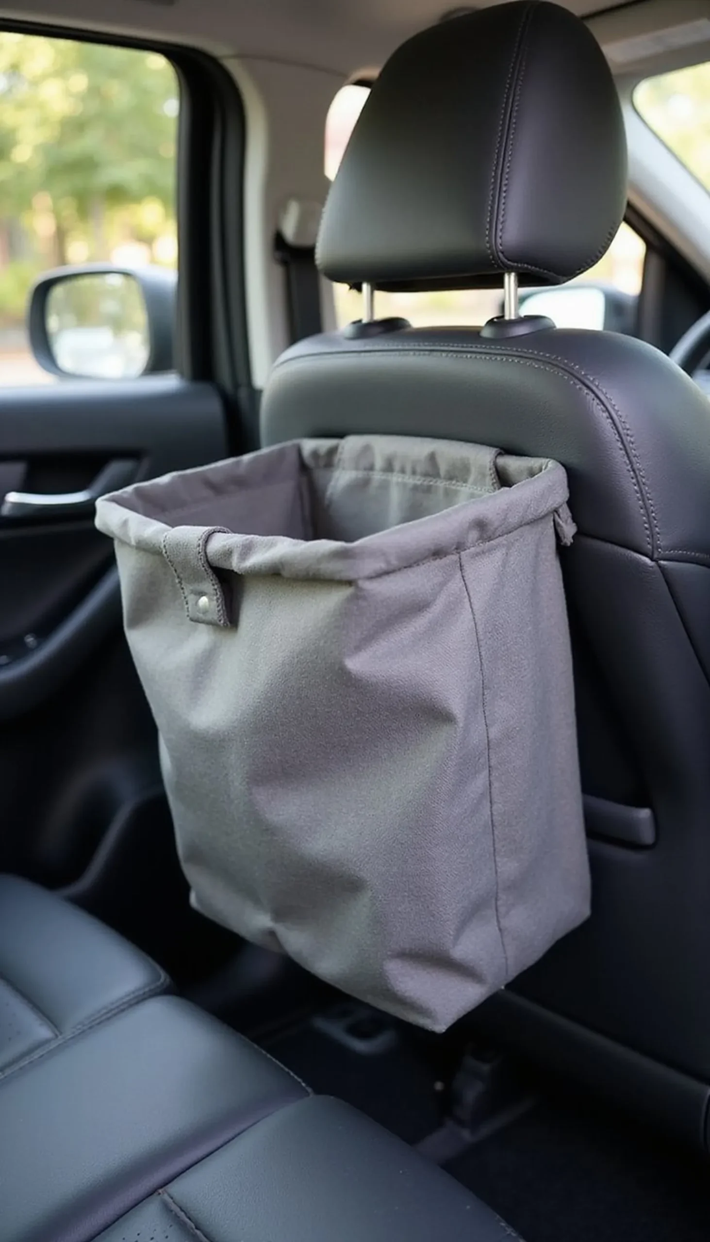 Portable trash solutions for a cleaner cabin