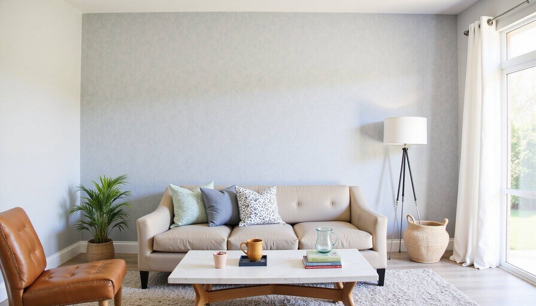 10 diy budget friendly accent wall ideas using paint and wallpaper featured