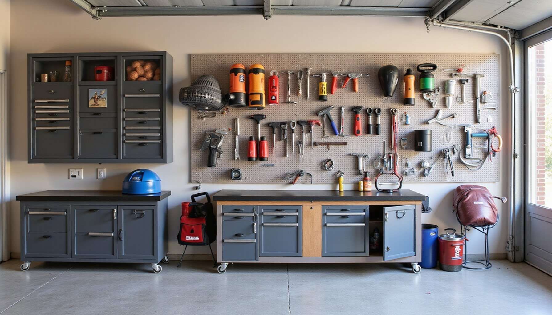 garage organization ideas on a budget tool storage and zones featured