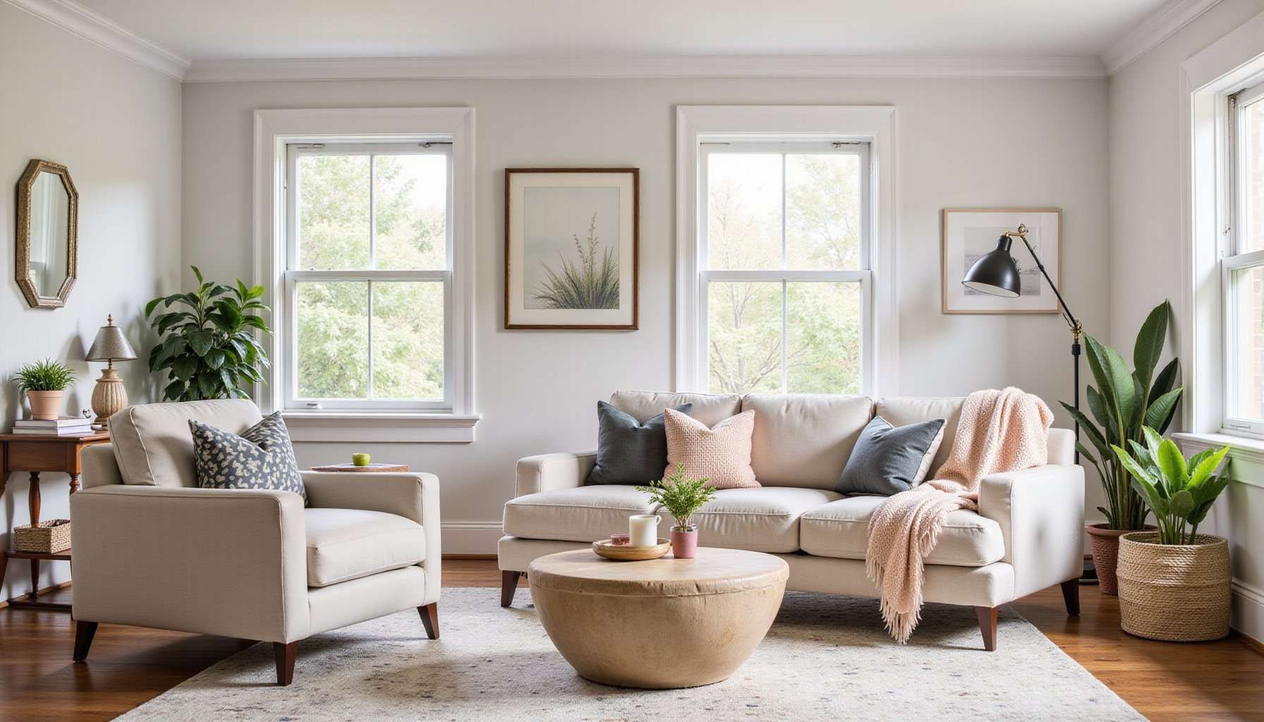 how to create a seasonal color palette for your home featured