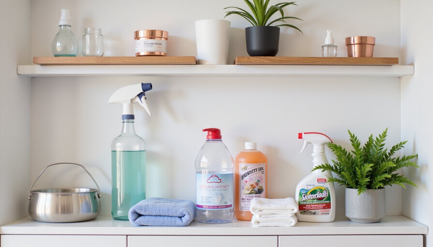 how to organize cleaning supplies for quick access and safety featured