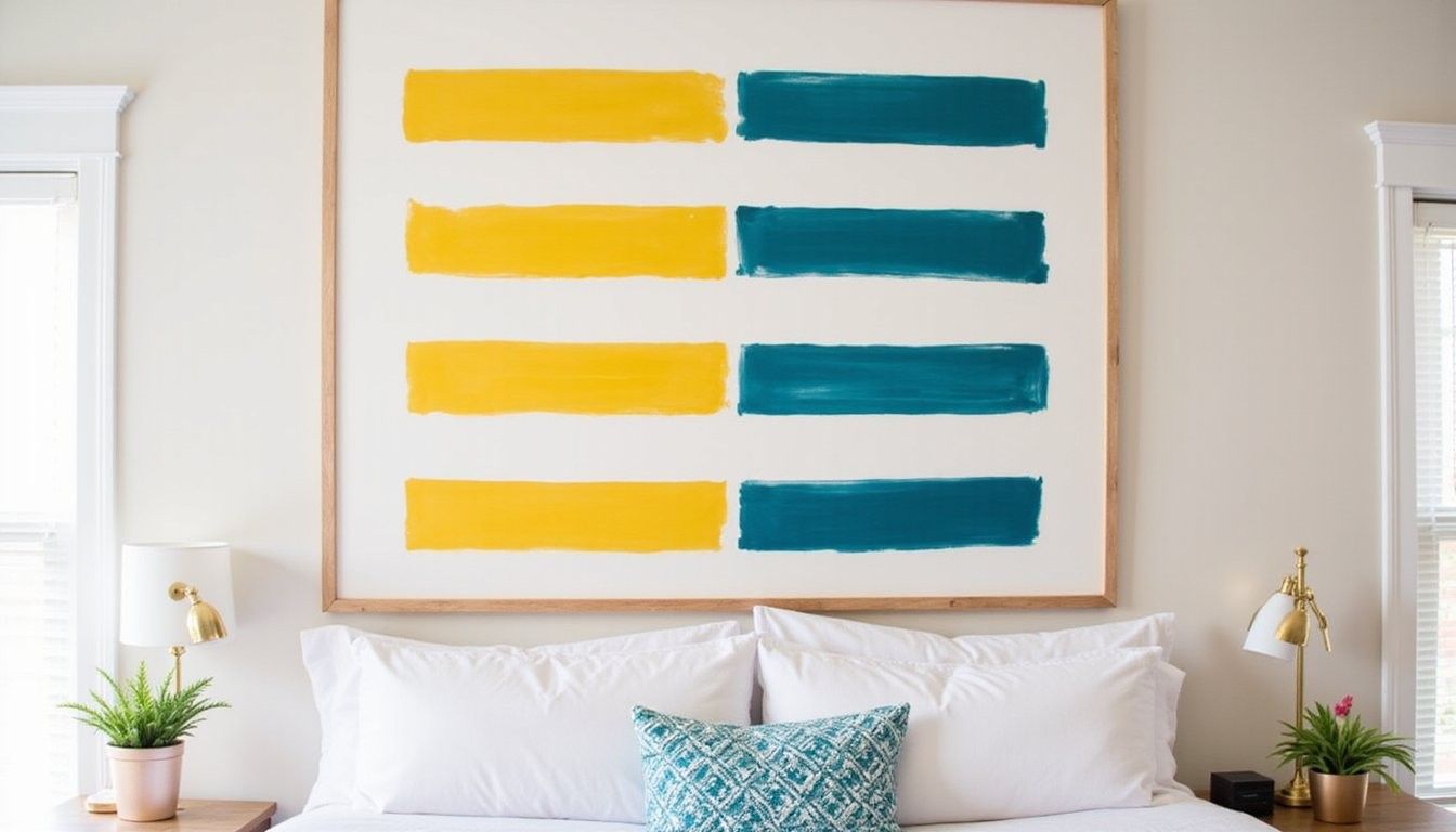 Idea 2 — Bold Color Block Stripes