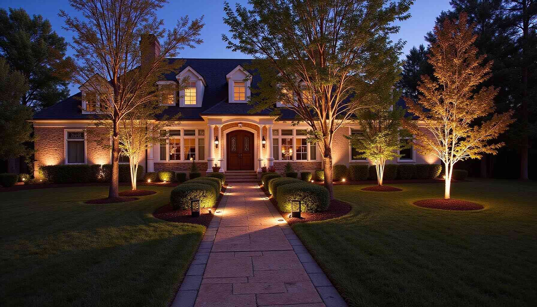 outdoor lighting ideas for fall and winter evenings featured