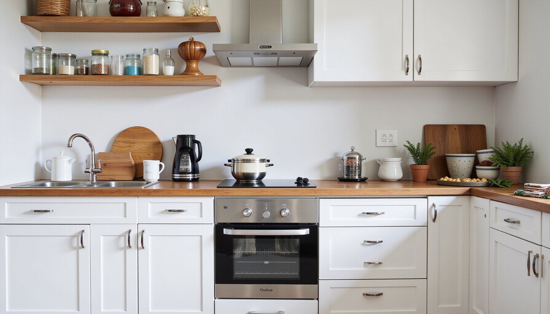 small kitchen organization hacks make the most of a compact kitchen featured