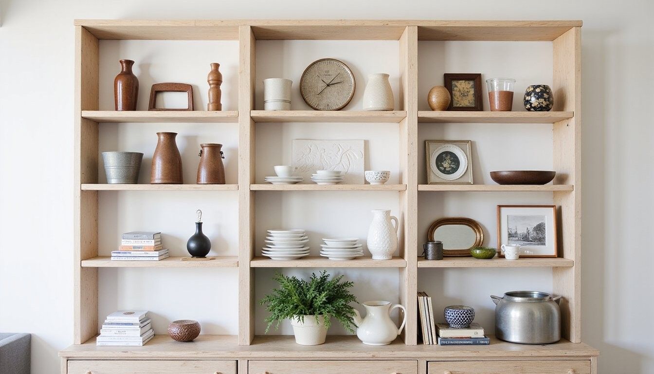Styling Open Shelves