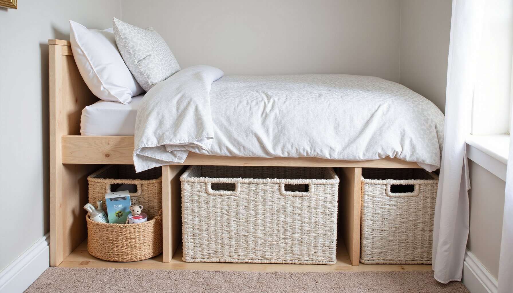 under bed storage ideas for small bedrooms bins drawers and diy options featured