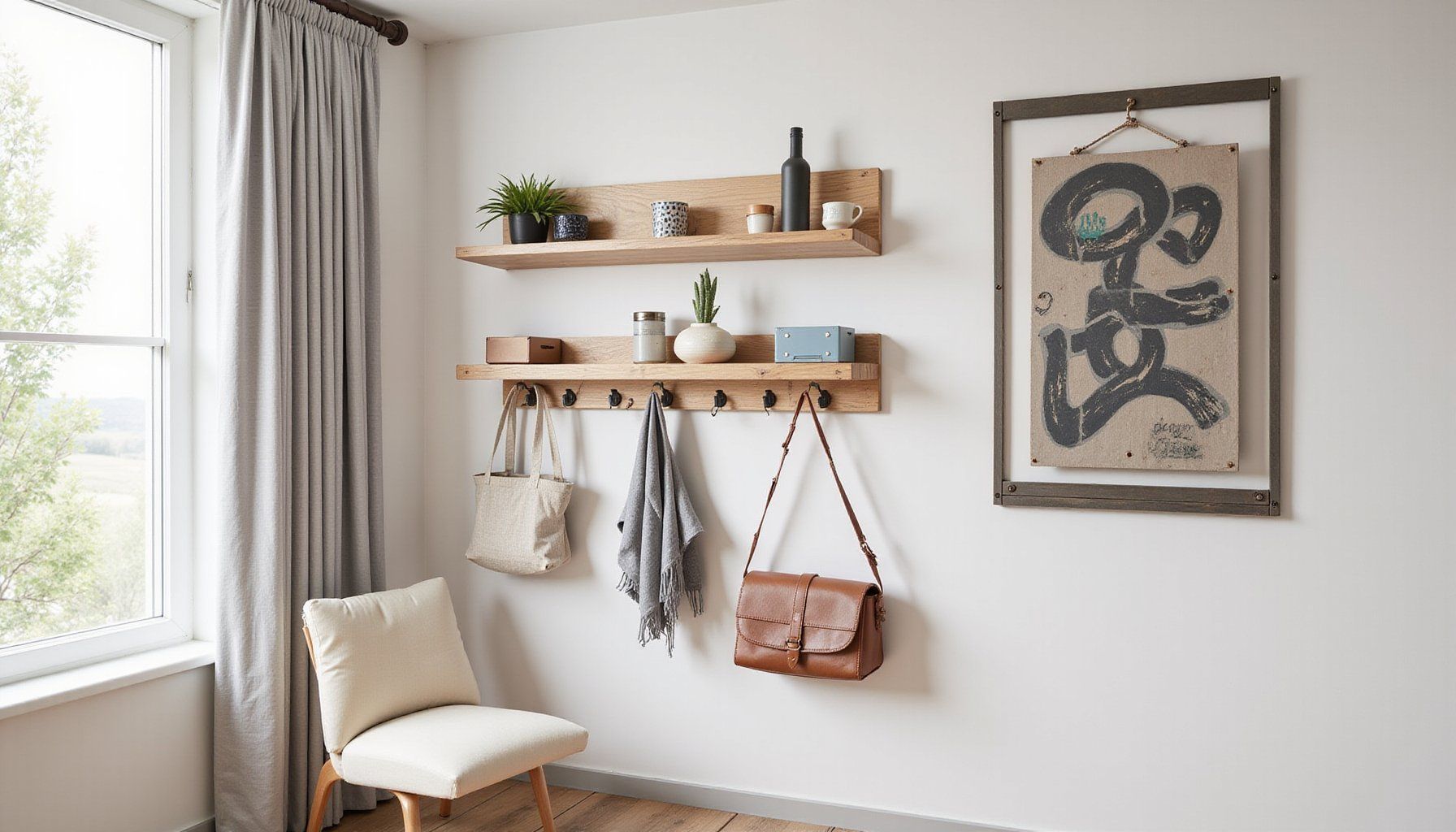 vertical storage ideas for small homes shelves hooks and hanging organizers featured
